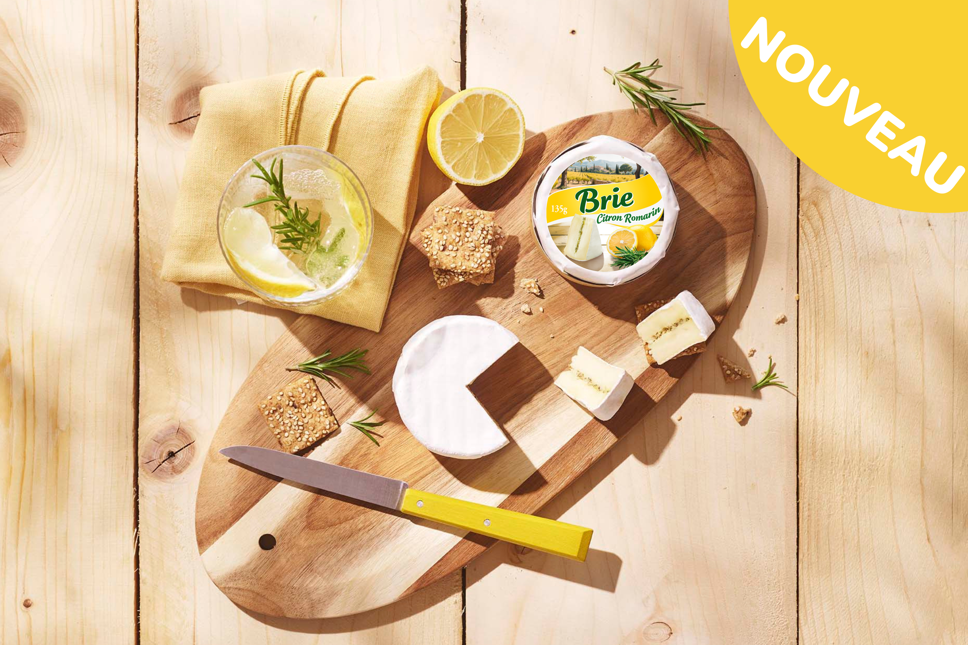 BRIE CITRON ROMARIN