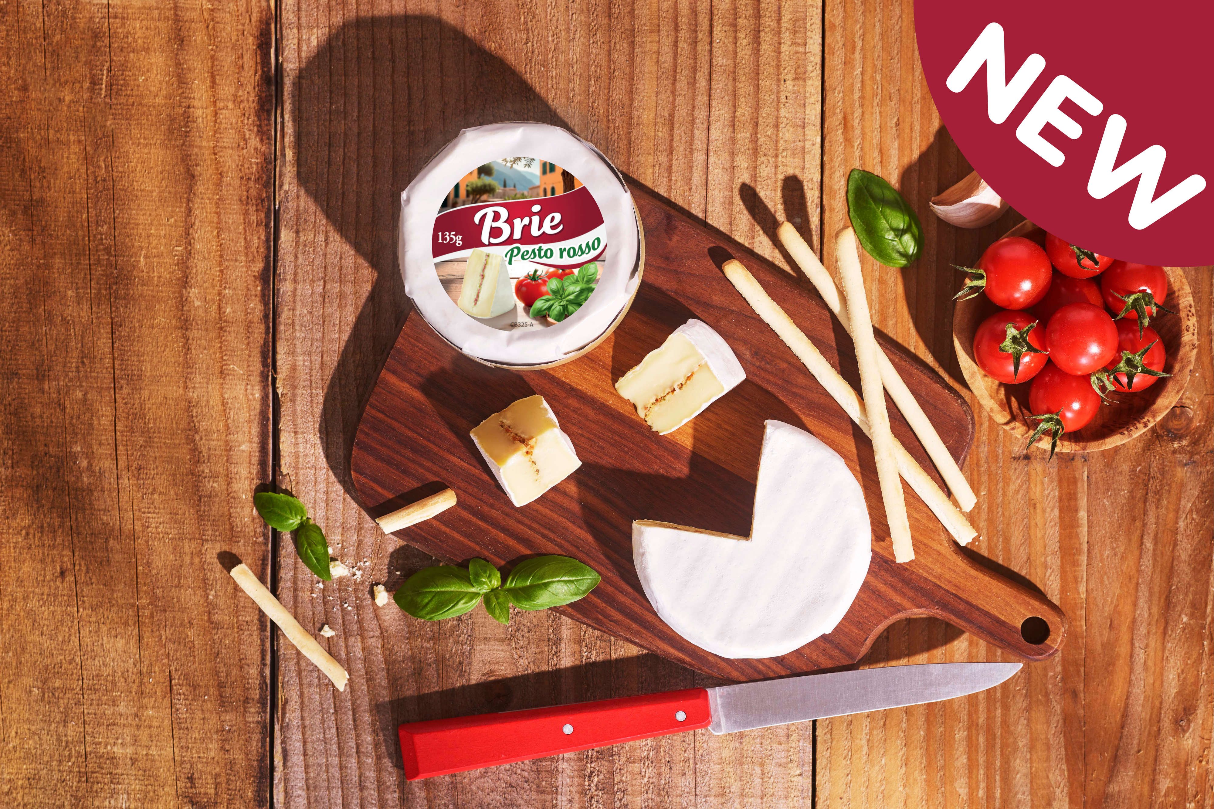 BRIE PESTO ROSSO