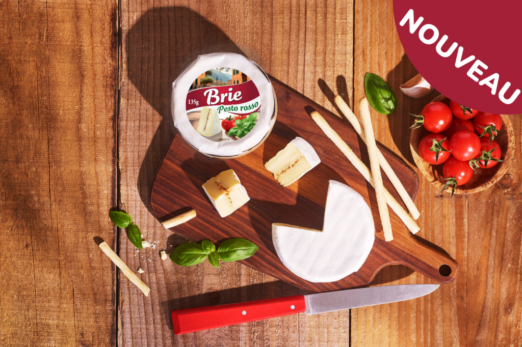 NOUVEAU BRIE PESTO ROSSO