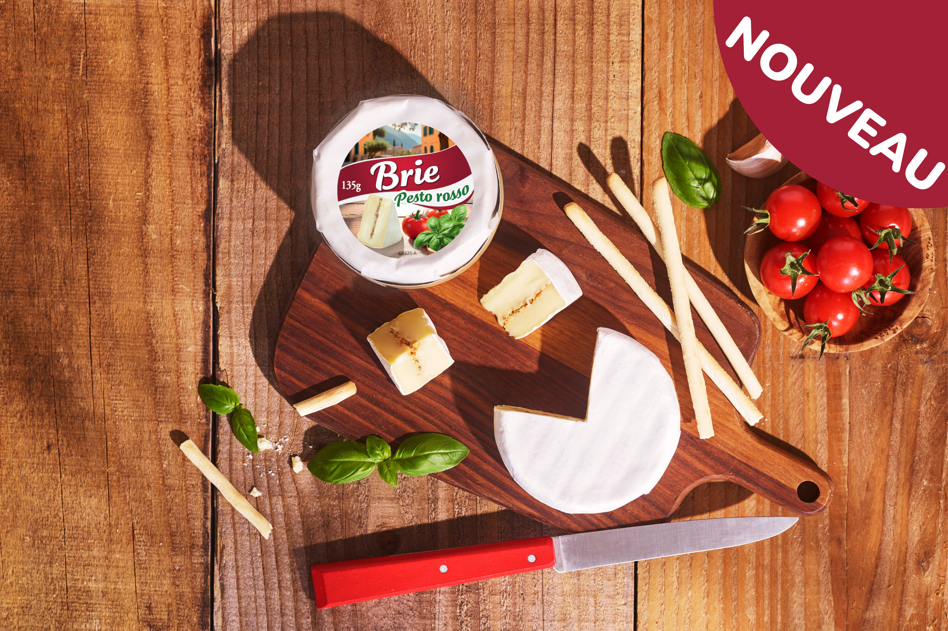 BRIE PESTO ROSSO