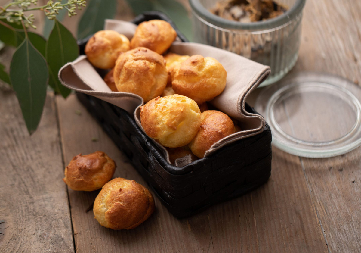 Gougères with truffle